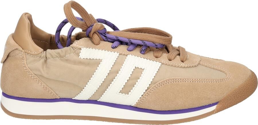 Back70 Dames Sneakers Rocket A26-115 Cotton Tan Zand - Foto 3