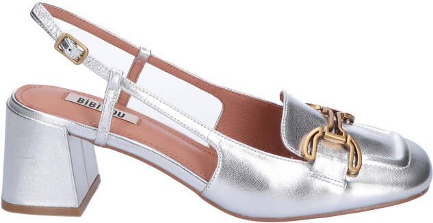 BIBI LOU Slingbacks Dames 544z19vk Maat: 37 Materiaal: Leer Kleur: Zilver - Foto 8