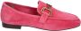 BIBI LOU Loafers Dames 582z30vk Maat: 42 Materiaal: Suède Kleur: Rood - Thumbnail 4