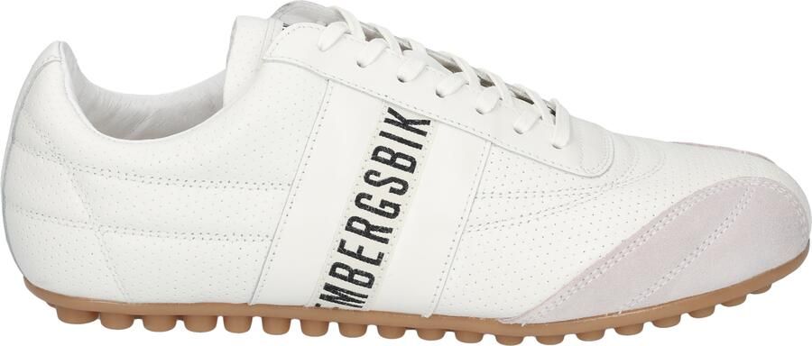 BIKKEMBERGS Lage Sneakers Heren 30509 Maat: 42 Materiaal: Leer Kleur: Wit - Foto 3