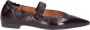 Billi Bi Bruine Leren Ballet Flats Brown Dames - Thumbnail 2