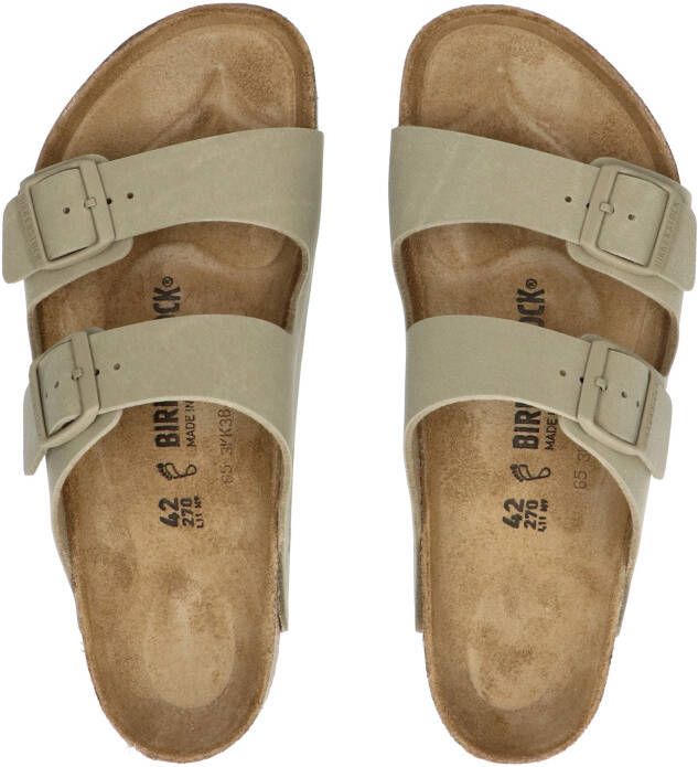 Birkenstock ARIZONA BF FADED KHAKI Volwassenen Heren slippers Taupe - Foto 12
