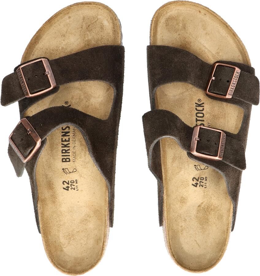 Birkenstock Arizona Men Suede Mocha Regular