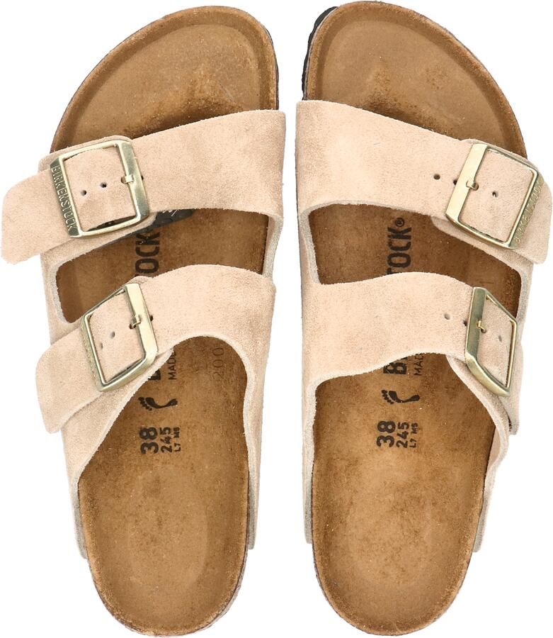 Birkenstock Arizona Women Suede Sandcastle Narrow