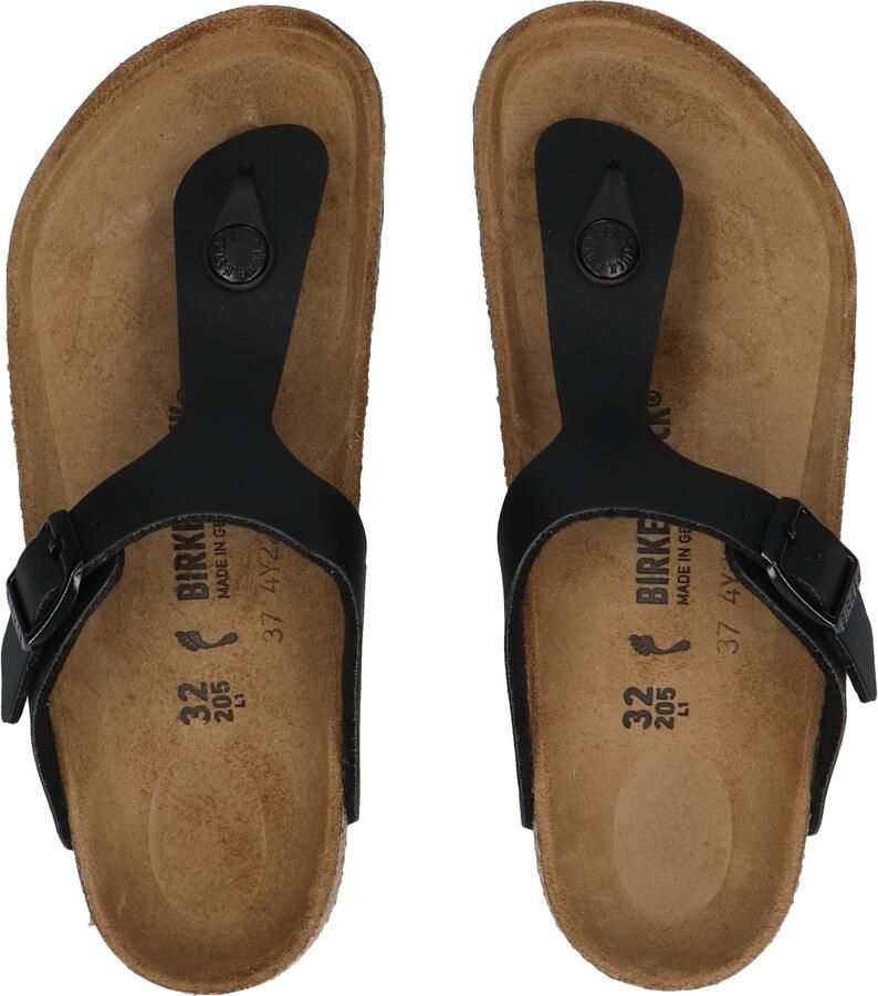 Birkenstock Gizeh Kids Birko Flor Black Narrow