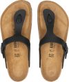 Birkenstock Gizeh Women Birko Flor Black Regular - Zwart