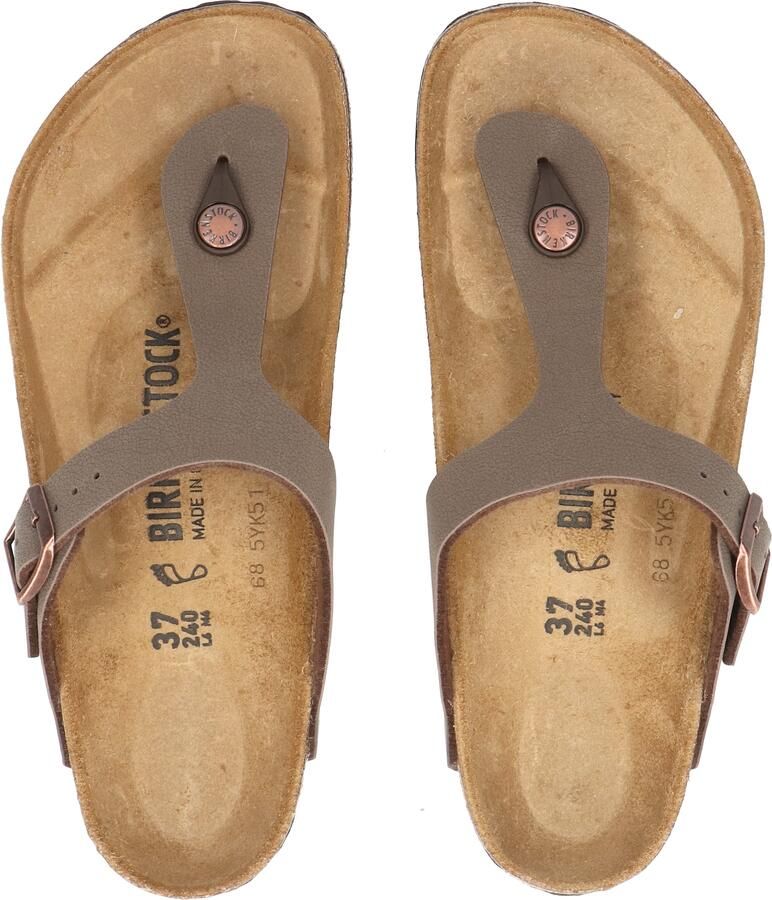 Birkenstock Gizeh Women Birko Flor Mocca Regular
