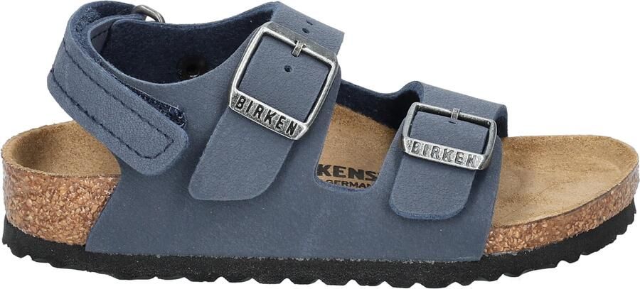 Birkenstock Milano Kids Birko Flor Blue Narrow