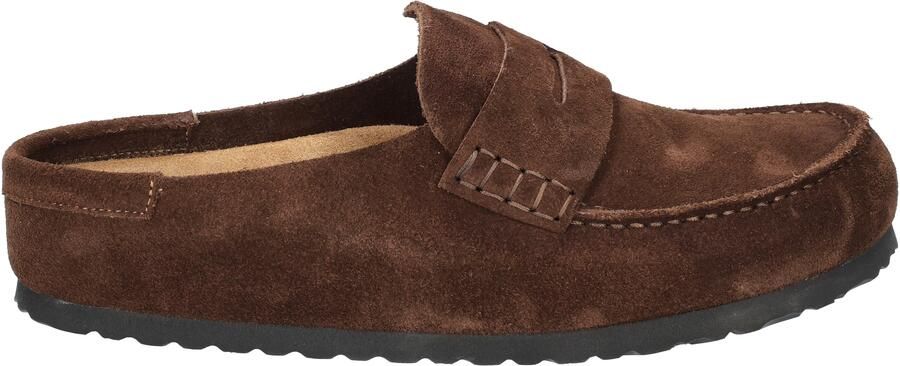 Birkenstock Naples Wrapped Men Suede Carafe Narrow