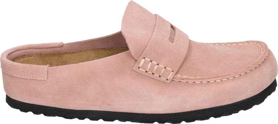 Birkenstock Naples Wrapped Women Suede Pink Clay Narrow