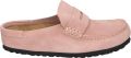 Birkenstock Naples Wrapped Women Suede Pink Clay Narrow - Fuchsia
