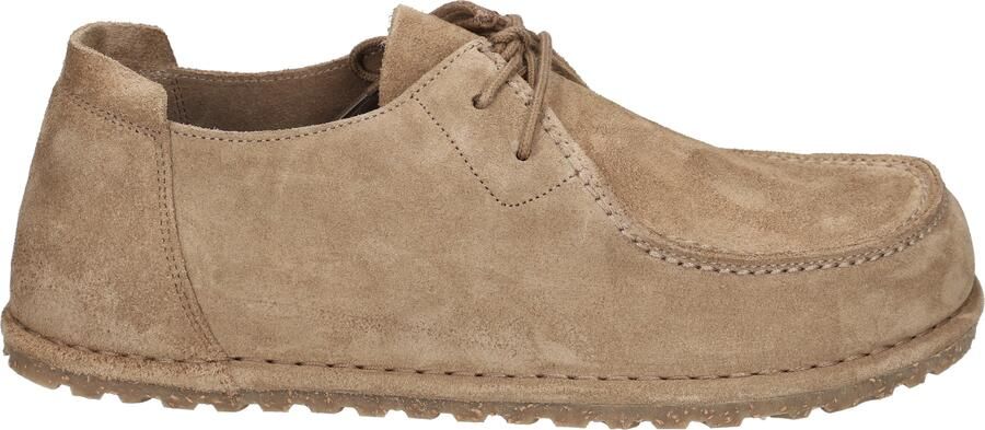 Birkenstock Utti Lace Men Suede Grey Taupe Regular