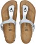Birkenstock Gizeh Kids Slippers Hologram Silver Regular fit | Zilver | Imitatieleer - Thumbnail 9