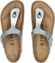 Birkenstock Gizeh Kids Slippers Hologram Silver Regular fit | Zilver | Imitatieleer - Thumbnail 7