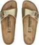 BIRKENSTOCK Slippers Madrid Maat: 35 Materiaal: Leatherlook Kleur: Goud - Thumbnail 8