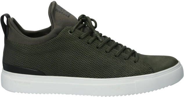 Blackstone Footwear SG28 Tarmac Green Lage sneakers