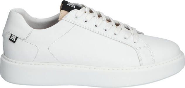 BLACKSTONE Lage Sneakers Heren Xg10 Leer Blauw wit gestreept - Foto 7