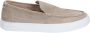 Blackstone Giulio Carlo Weathered Teak Slip-ons Man Taupe - Thumbnail 3