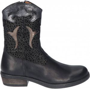 Braqeez Cindy Cowboy 422734 589 Black Western boots