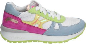 Braqeez Vita Vienna Sky Blue Lage sneakers