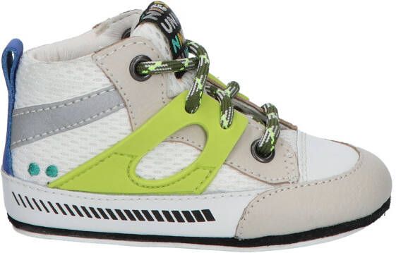 BunniesJR Bunnies JR 222122-502 Jongens Babysneakertjes Beige Leer Veters - Foto 2