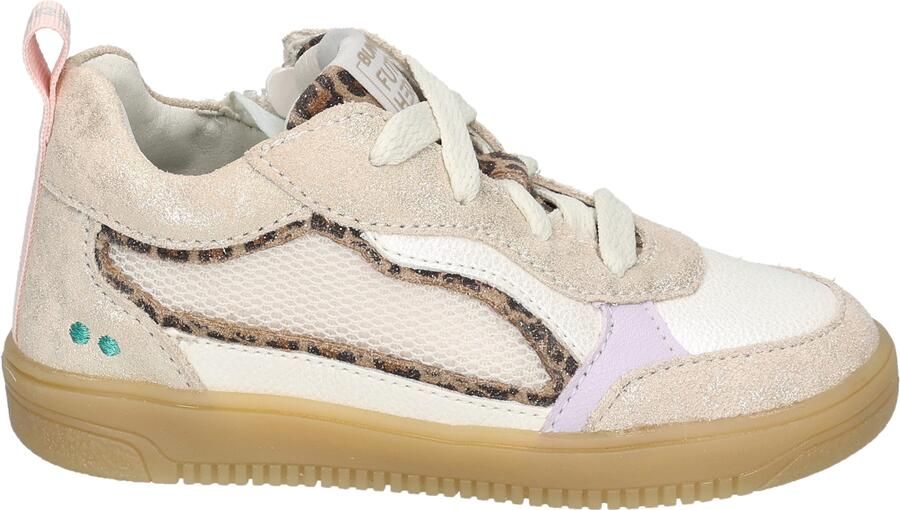 BunniesJR 226205-994 Meisjes Lage Sneakers Beige Leer Veters - Foto 2