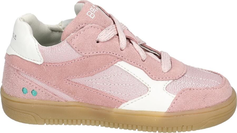 BunniesJR 226208-470 Meisjes Lage Sneakers Roze Leer Veters - Foto 2