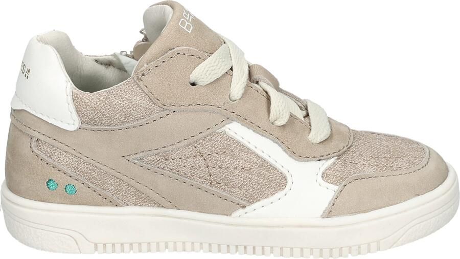 BunniesJR 226208-108 Meisjes Lage Sneakers Grijs Leer Veters - Foto 5