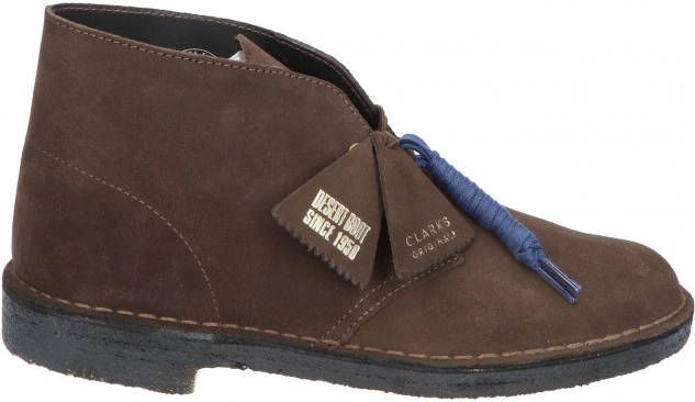 Clarks originals Desert Boot Brown Suede Veter boots