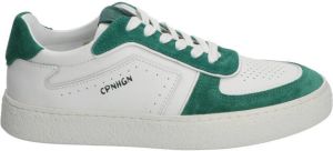 Copenhagen Studios CPH 264 Leather Mix White Green Lage sneakers