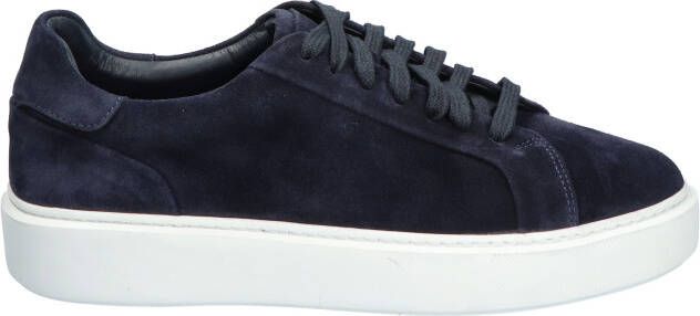 Daniel kenneth Robbie Navy Suede Veterschoenen
