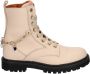 Develab 42814 222 Beige Nappa Veter boots - Thumbnail 1