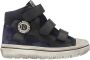 Develab 44303 Hoge sneakers Leren Sneaker Jongens Kids Donkerblauw - Thumbnail 3
