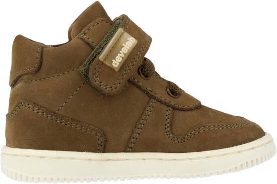 Develab 45831 554 Kaki Nubuck Sneakers hoge-sneakers