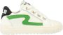 Develab 45957 122 White Leather Lage sneakers - Thumbnail 4