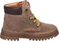 Develab 47201 737 Dark Brown Brushed Suede - Bruin