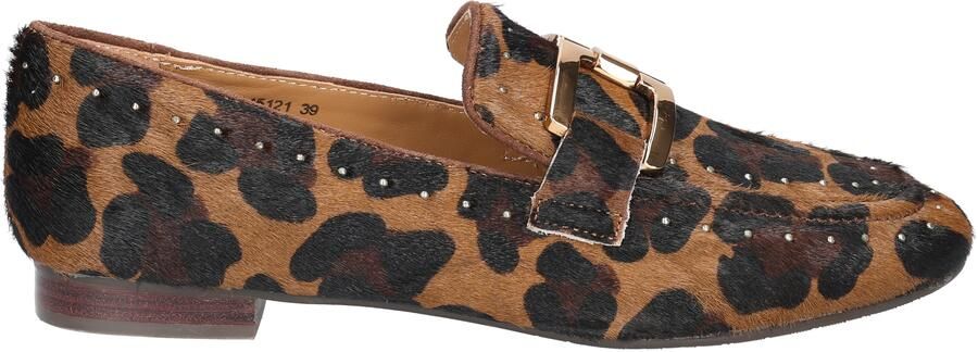 Di lauro Catrina Dark Brown Leopard Ponyhair