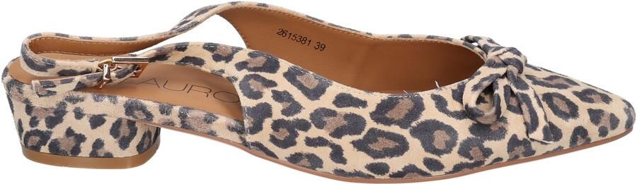 Di lauro Daria Leopard Beige Black