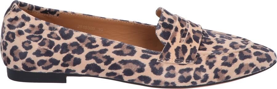 Di lauro Tera Beige Black Leopard Nubuck