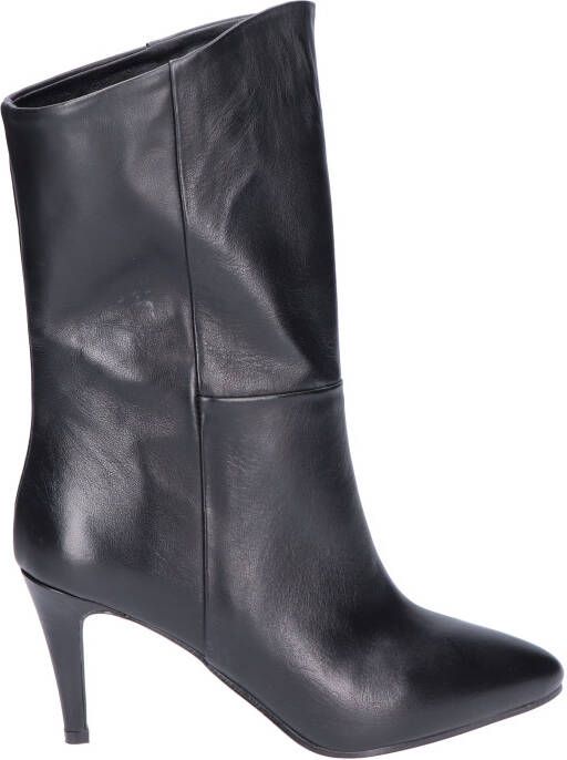 Di lauro Paradis Black Leather Enkellaarzen Schoenen