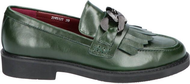 Di lauro Parys Shiny Dark Green Instapschoenen