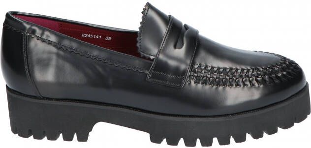 Di lauro Peronne Brushed Black Instapschoenen