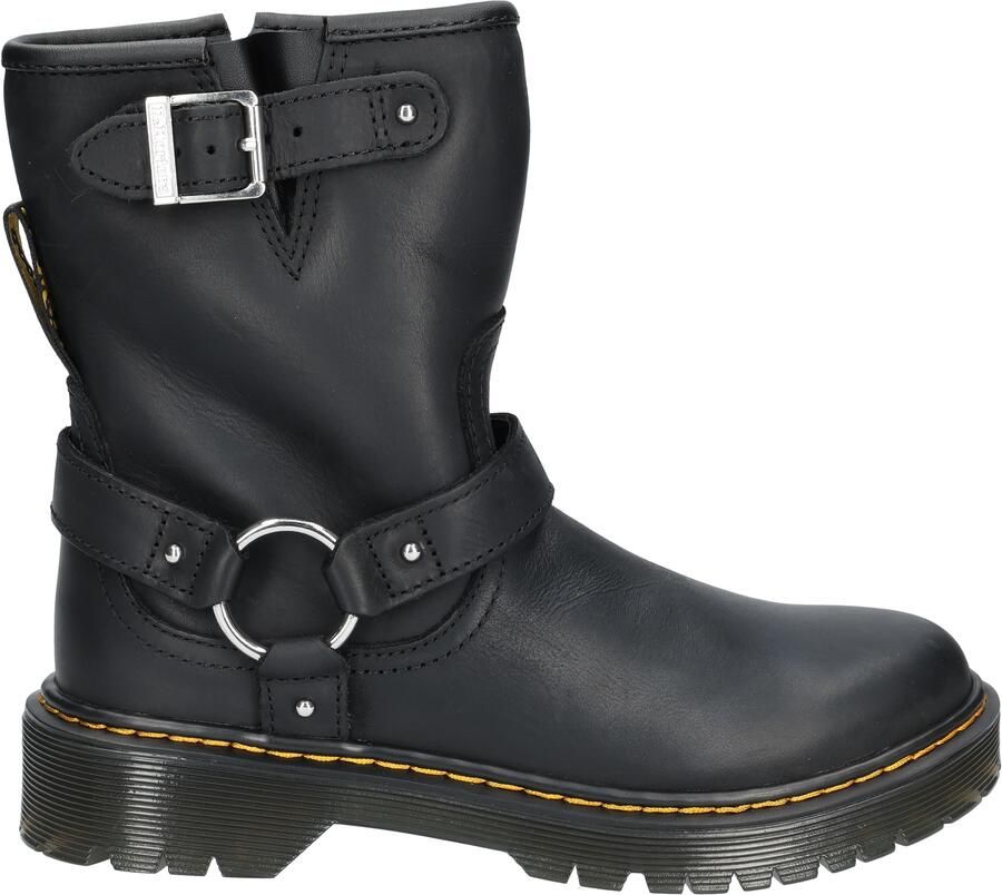 Dr. martens Junior Genaya Rigger Boot Black