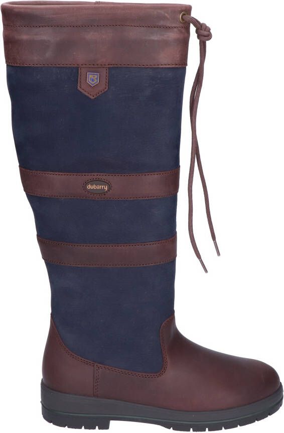 Dubarry Galway Regular Fit Women Navy Brown Lange laarzen