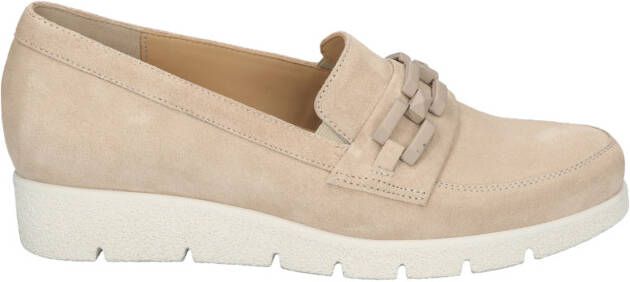 Durea 5754 098 0219 beige Instapschoenen