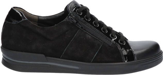 Durea 6224 684G Zwart G Wijdte Veterschoenen