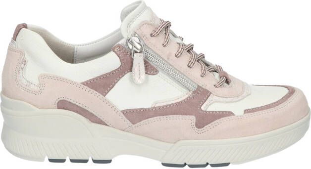 Durea 6252 688K Wit Beige K-Wijdte Veterschoenen