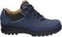 Durea 6266 675 0189 Donkerblauwe dames veter wandelschoenen wijdte H - Thumbnail 2