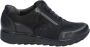 Durea 6279~K~~~~~~~~~~~~~~~~~~~~~~~~ Lage sneakersDames sneakers Zwart - Thumbnail 2