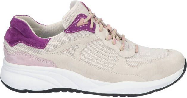 Durea 6283 602E Beige E-Wijdte Veterschoenen